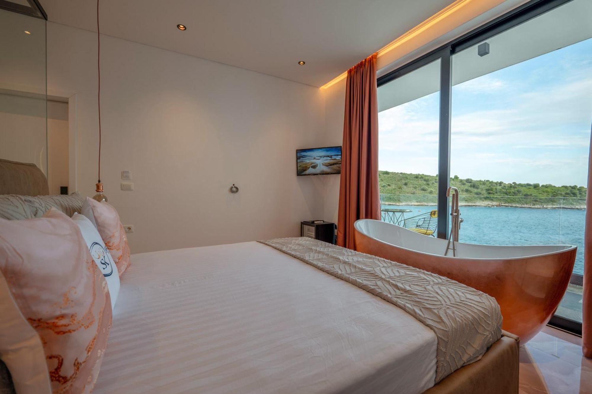 Siro Kerma Private Beach Villa Sarandë Exterior foto